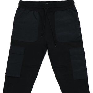 NXP NENA & PASADENA Black Selector Tech Mixed Media Cargo Pants